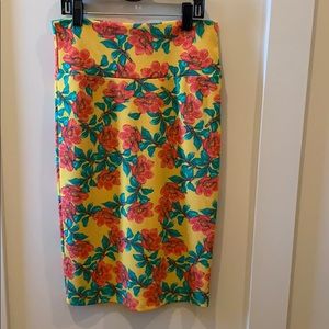 Lularoe Floral Pencil Skirt